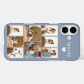モダン ファミリー 8 写真 ダスティブルー Case-Mate iPhoneケース (裏面 (横))