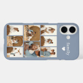 モダン・ファミリー 8 写真 ダスティブルー Case-Mate iPhoneケース (裏面 (横))
