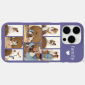 モダン ファミリー 8 写真 パープル Case-Mate iPhoneケース (裏面 (横))