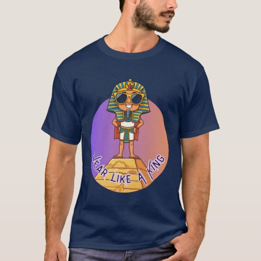 モダン・ファラオ:王のように着こなす Tシャツ (正面)