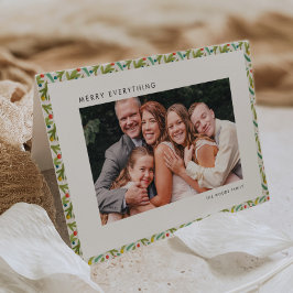 モダン ファームハウス フェスティブ クリスマス パターン フォト