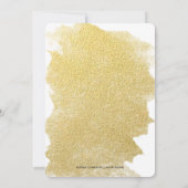 モダン フェイク ゴールド サンキューカード (裏面)