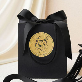 モダン フォイル ゴールド ご注文ありがとうございます ラウンドシール