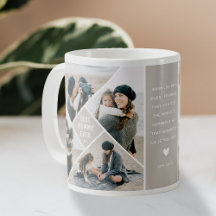 モダン フォトコラージュ 'Best MOM Ever' 