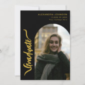 モダン フォト アーカイブ 卒業 案内状 (正面)