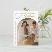 モダン・フォト・クリスマス シーズンカード (スタンド正面)