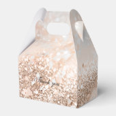 モダン フォト グリッター ブライズシャワー フェイバーボックス (裏面サイド)