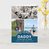 モダン フォト コラージュ | ベストへ カード (黄色い花)