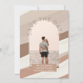 モダン フォト セーブ・ザ・デート ウェディング 招待状 (正面)