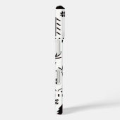 モダン・フォークアートのクリスマストリのトナカイ Case-Mate iPhoneケース (裏面 / 右)
