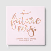 モダン フューチャー ミセス ブライズシャワー ゲストブック (正面)