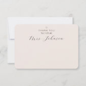 モダン フラット サンクス カード | ザ フューチャー ミセス (正面)