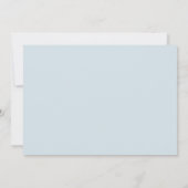 モダン フラワーの前夜の彩り豊かなリハーサルディナー 招待状 (裏面)