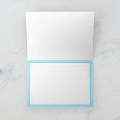 モダン フラワー カード (内部)