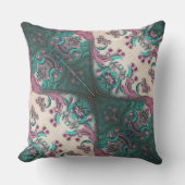 モダン フラワー クッション (正面)