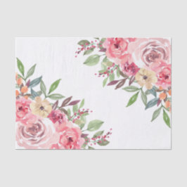 モダン フラワー ブライダル シャワー 薄葉紙