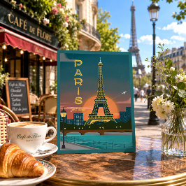 モダン フランス パリ ジュテーム エッフェル塔 旅行 ポストカード