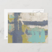 モダン フリーエクスプレッション ペインティング ポストカード (正面/裏面)
