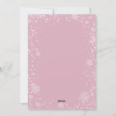 モダン フレミンゴ ペットラバー クリスマス フラット (裏面)