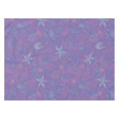 モダン |フローラプリント テーブルクロス (正面(横))