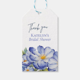 モダン フローラル ハイ ヒール サンクス フェイバー ギフトタグ