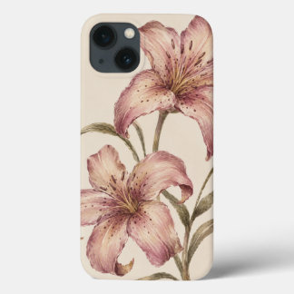 モダン フローラル フォンカバー iPhone 13ケース