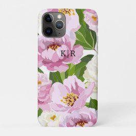 モダン フローラル iPhone 11 PROケース
