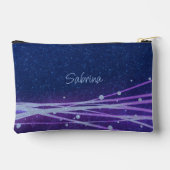 モダン&ブコンテンポラリールーライトとパープルライト アクセサリーポーチ (裏面)