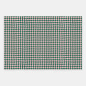 モダン&ブライトメリークリスマスホリデーグリーンピンク ラッピングペーパーシート (正面3)