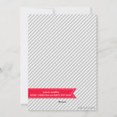 モダン&ブライトメリースノーフレークスホリデーフォト シーズンカード (裏面)