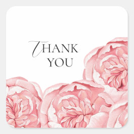 モダン ブライドシャワー スクエアステッカー スクエアシール