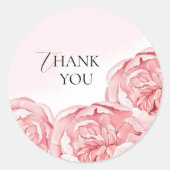 モダン ブライド シャワー スクエア ステッカー (正面)