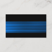 モダン – ブラシ付きブルーテクスチャ 名刺 (裏面)