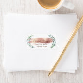 モダン ブラシ ストローク, グリッター ボケ, オリーブの枝 ラベル (インサイチュ)