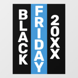 モダン ブラックフライデー ビジネス ロゴ ディスプレイ 20XX ウィンドウサイン