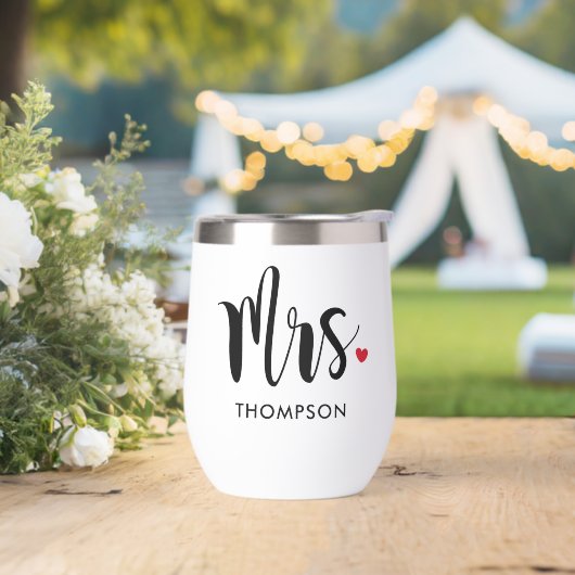 モダン ブラック スクリプト 結婚式 Mrs. (ウェディング)