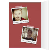 モダン ブラック スケッチ 卒業帽 フォト 卒業生 (内側 (左))