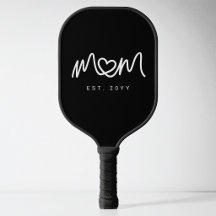 モダン ブラック＆ホワイト マザー Mom Established Est