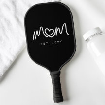 モダン ブラック＆ホワイト マザー Mom Established Est