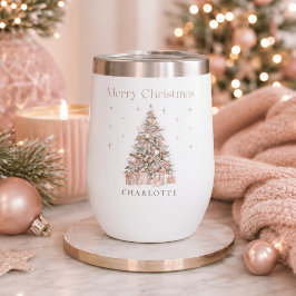 モダン・ブラッシュ・クリスマスツリー パーソナライズド ホリデー