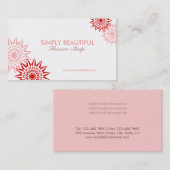 モダン ブロッサムズ 名刺 (正面/裏面)