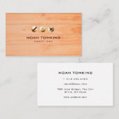 モダン プロフェッショナル ビルダー ハンディマン 名刺 (正面/裏面)