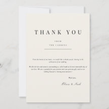 モダン&ベエレガントイジサンキューカード