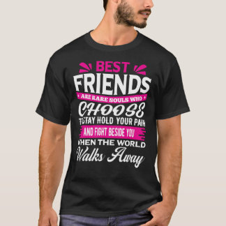 モダン ベストフレンド タイポグラフィ Tシャツ