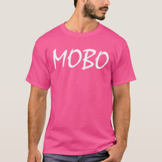 モダン・ベースボール犬の友達両面プリント Tシャツ
