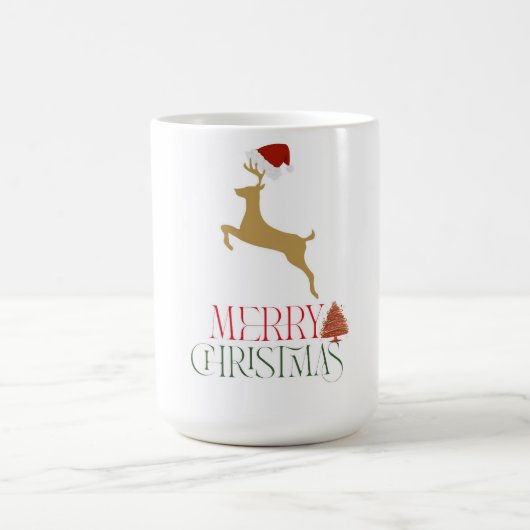 モダン ホリデー コーヒーマグ クリスマス コーヒーマグカップ (中央)