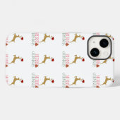 モダン ホリデー Case-Mate iPhone 14ケース クリスマス iPhoneケース (裏面 (横))