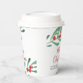 モダン・ホリー・カンパニーのクリスマス 紙コップ (左)