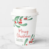 モダン・ホリー・カンパニーのクリスマス 紙コップ (裏面)
