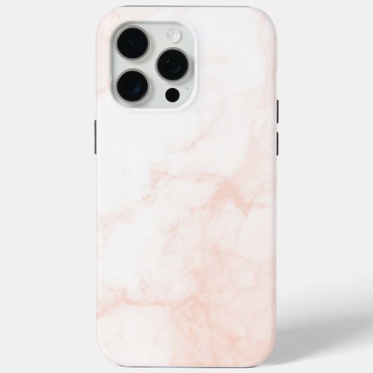 モダン ホワイト&ゴールデン 大理石 Case-Mate iPhoneケース (裏面)